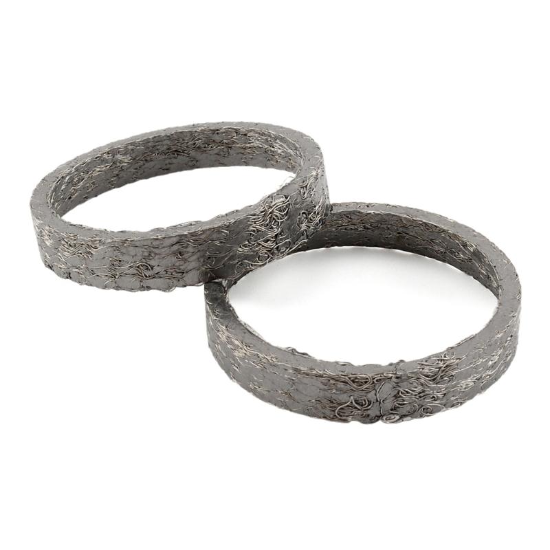High Temperature Resistant Exhaust Flange Gasket Replacement Crossover Exhaust Seal Gasket Suitable for Motorcycle 1