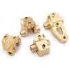 YEAHRUN Brass Axle Mount Suspension Links Stand for 1/10 RC Crawler Car TRX4 TRX6 Upgrade Parts