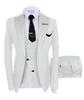 2025 European & American Men's Three-Piece Suit Set - Business, Banquet, or Groomsmen Attire