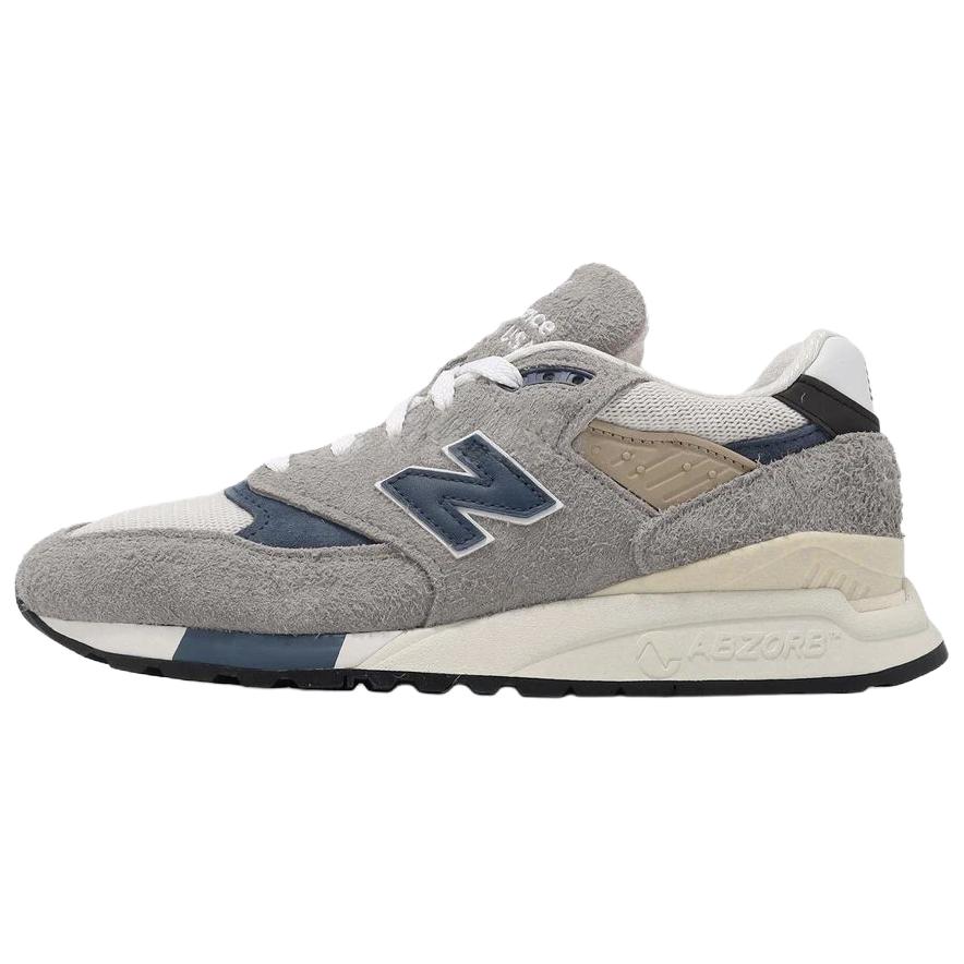 New Balance Nb 998 Versatile Comfortable Low Top Running Shoes Men Sneaker Gray U998TAD