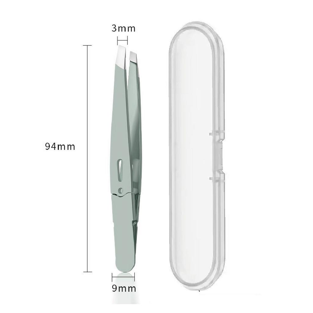 Stainless Steel Oblique Eyebrow Clip Repair Eyebrow Clip Multifunctional Eyebrow Clip Beauty Tool