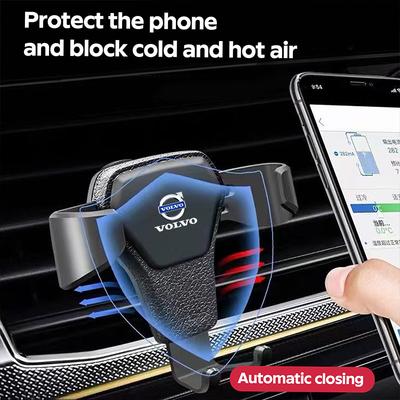 Uchwyt samochodowy do telefonu Uchwyty na telefon do pojazdu Uchwyt na telefon samochodowy Do Volvo XC60 S60 V40 V50 V60 S80 S40 C30 xc40 v30 xc70 AWD C70 S40 S60 S80 S90