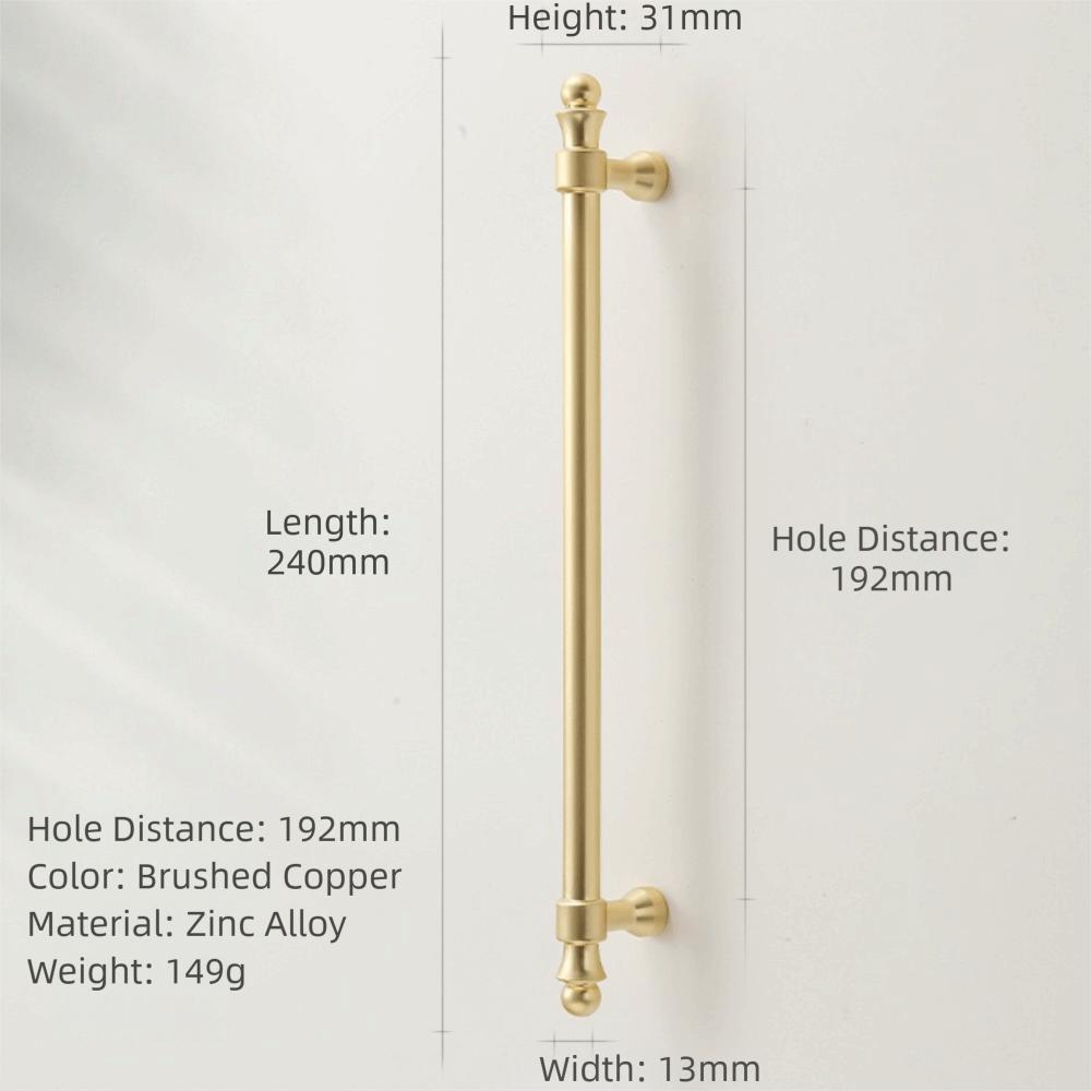 Zinc Alloy Cabinet Handles Pulls Furniture Handles Gold Hardware Door Pulls Cabinet