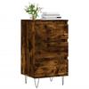 VidaXL Buffet chêne fumé 40x35x70 cm bois d'ingénierie 831097