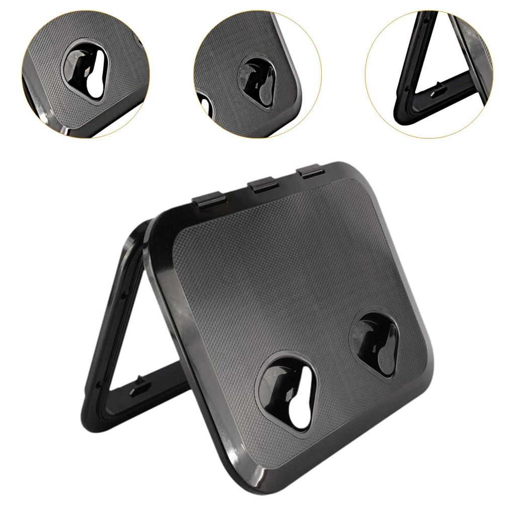 Sturdy Marine Deck Access Hatch Rectangular Cover Lid Engineering Plastic High Performance Door for Vessel RV Yacht