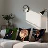 Singer A-Alex Warren Cushion Cover Square Sofa Cushion Cover Casual Skin-Friendly Comfortable Pillow Cover
