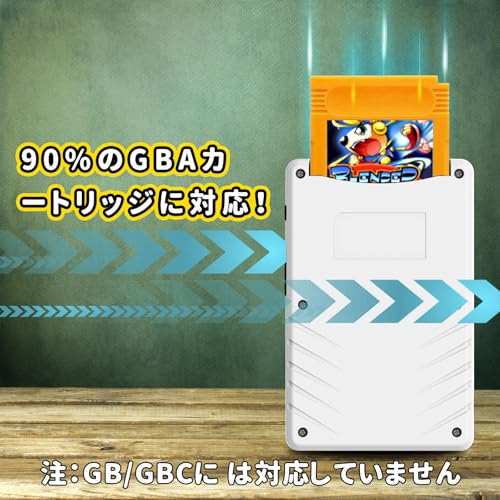 NEOCADE Pocket Retro Game Console for GBA, Portable Game Console, Compatible with GBA Cartridges, Includes 40 Piko Retro Games, 3.0-inch IPS Screen, 3