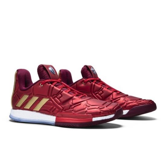 

Adidas Marvel x Harden Vol. 3 Герої Серед Нас: Чоловічий EF2397 Залізна Людина EU 42 бордовий/яскраво-червоний