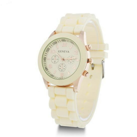 Montre de Sport en Silicone Geneva pour Femme: Design Jelly de Mode Coréenne Lumineux et Coloré