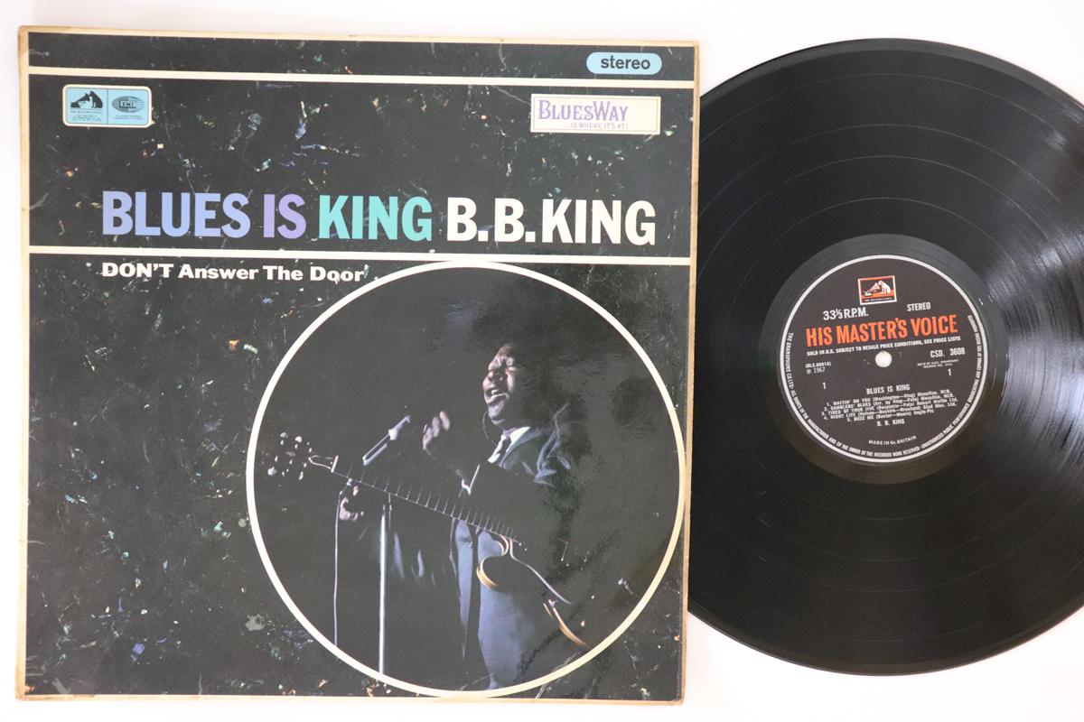 

LP Record B.B. KING Blues Is King CSD3608 HIS MASTERS V 1967 UK Blues Used