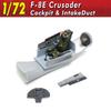 HMA F8E Crusader Cockpit Intake Duct Plastic Model Parts 1/72 & (Airplane)