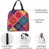 Sac à déjeuner vintage oriental mandala résistant à l'eau pour femmes, glacière isotherme pour dame, adultes, travail, université, pique-nique, plage