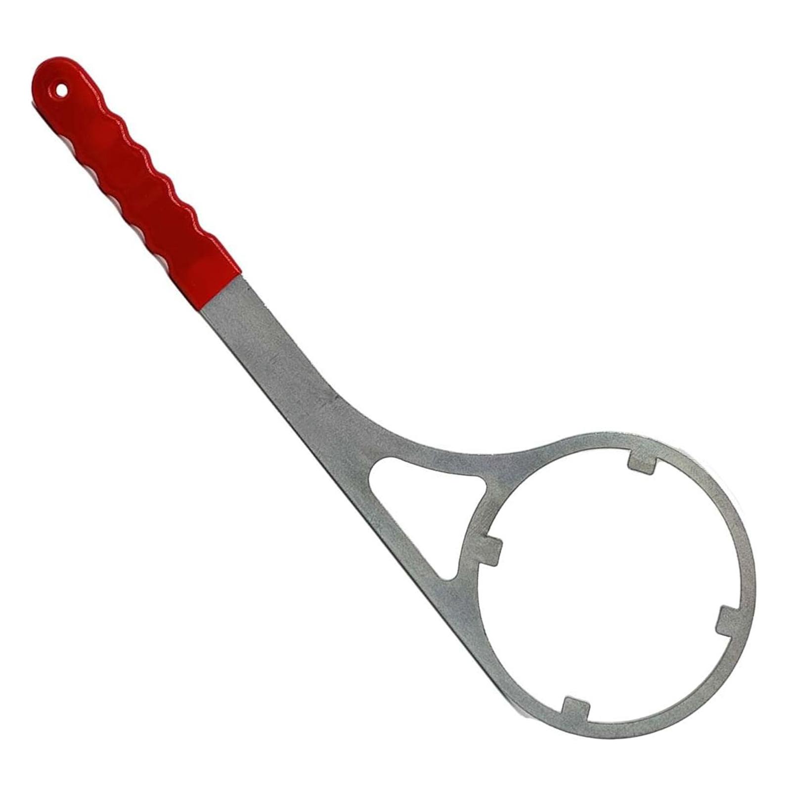 

Metal Water Filtering Housing Wrench 4.8inch Inside Diameter Practical Heavy Duty Ergonomic Handle for Easy Use