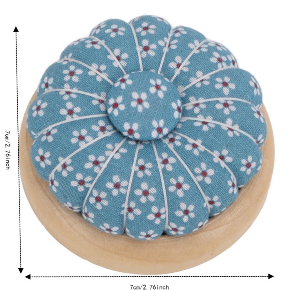 Magnetic Top Needle Holder Exquisite Design Pumpkin Shape Cushion Cute Pin Cushion For Needlework