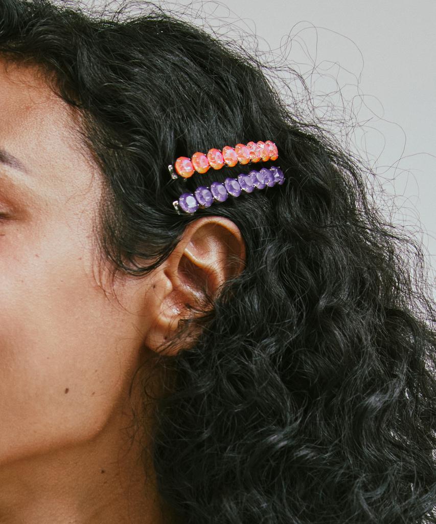 Sundaydiscoclub Molly Hairpin Purple