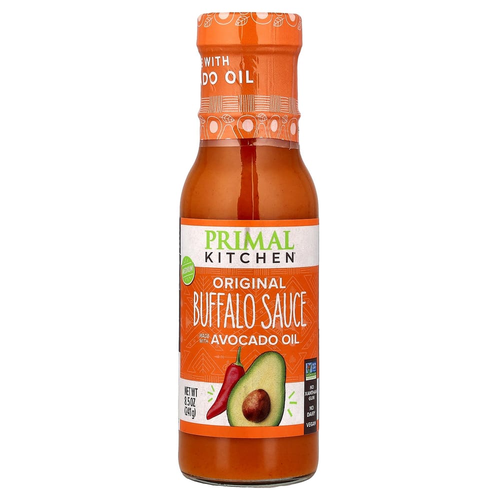 Primal Kitchen Buffalo Sauce, Medium, 241g (8.5oz)