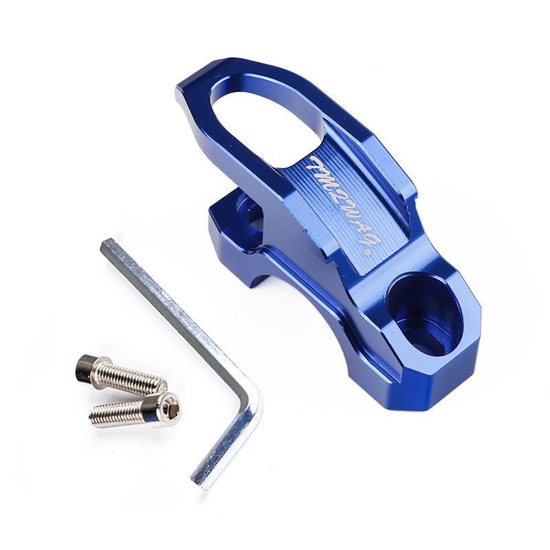 Aluminum Alloy Motorcycle Electric Vehicle Accessories: Faucet Handlebar Mirror, Seat Storage Hook, Helmet Pump Hook.