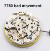 Watch Accessories Domestic 7750 Non Functional Faulty Movement For Beginners To Practice Disassembly Research