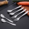 Environmental Outdoor Camping Fork Long Handle Cutlery Fork Chopsticks New EDC Tool  Outdoor Tool