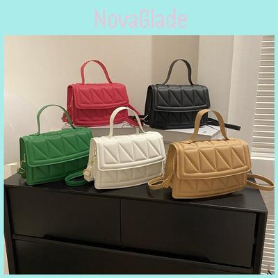 Bolso de Hombro Casual con Estampado de Color Caramelo Retro para Mujer Nueva Colección para Otoño 2023
