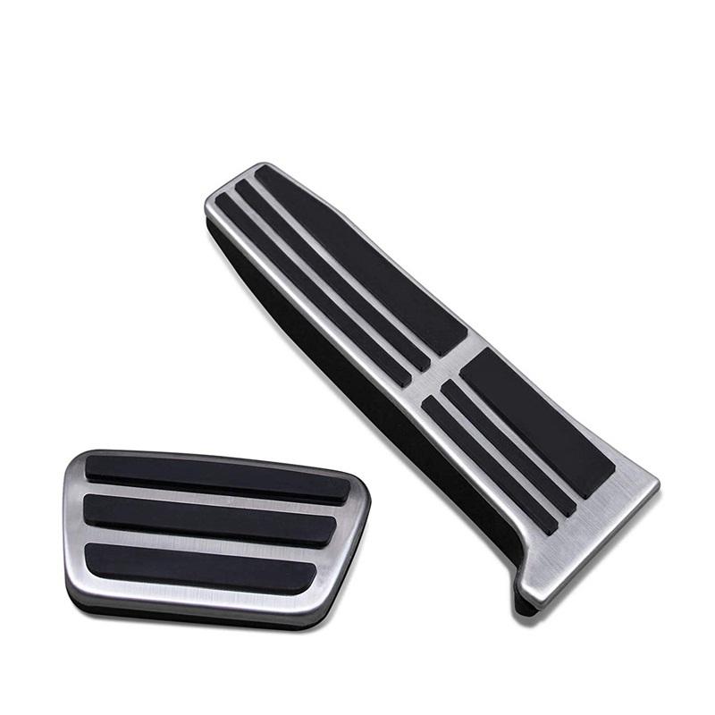 For Toyota Sienna XL40 2025   Stainless Steel Accelerator Gas Pedal Brake Pedal  Cover Footrest Pad Accessories