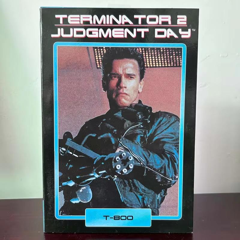 NECA Terminator 2 Tag der Abrechnung T-800 Sarah Connor Arnold Schwarzenegger Actionfigur Modell Spielzeug Sammlung Geburtstagsgeschenk