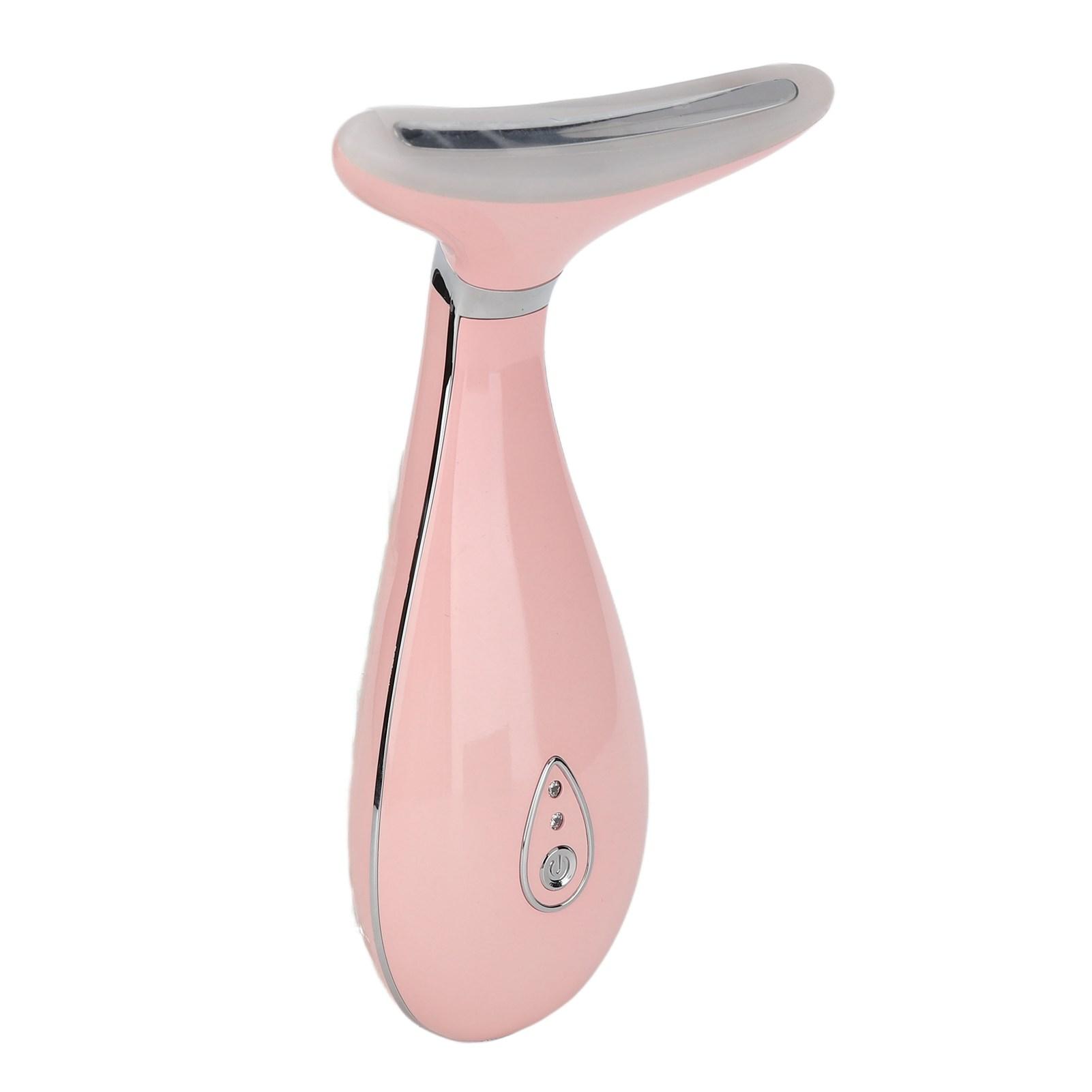 

Face Neck Buty Device Vibration Skin Lifting Tightening Color LED Wrinkle Removal r