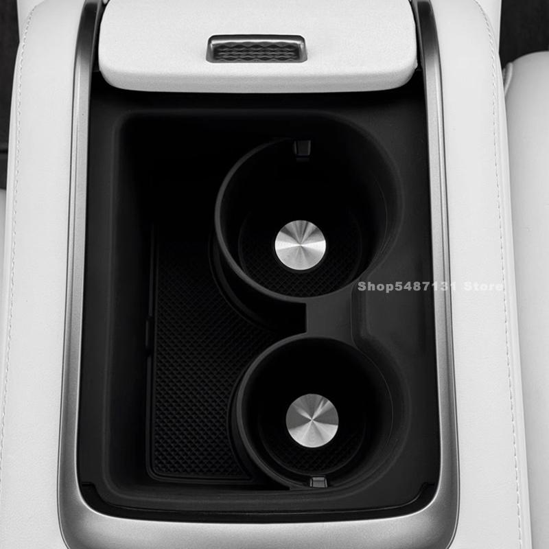 Car Central Console Water Cup Storage Box for ZEEKR 7X Interior Accessories 2025 for LHD