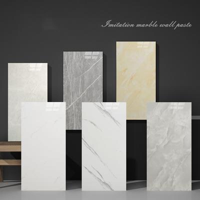 Self-adhesive 3d Imitation Tile Wall Pasting Wallpaper Wall Decoration Toilet Kitchen Waterproof Marble Stickers