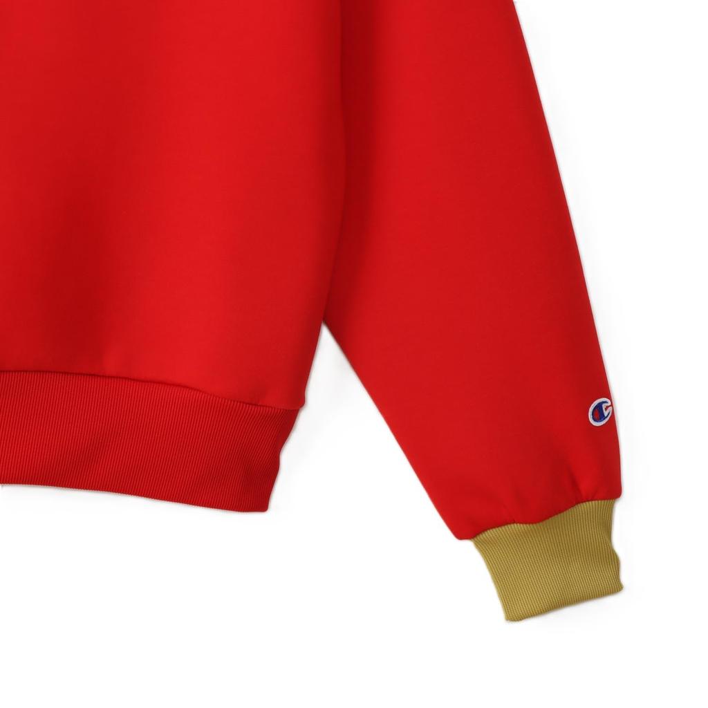 Relax Fit Long Sleeve Crew Neck Sweatshirt with Embroidered Script Logo (CW-C008-940-L)