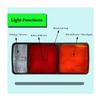 Rear Combination Tail Light Assembly 24V – Fits Mitsubishi Canter / Fuso FE111 FE114 FE444 FB511 1994–1997