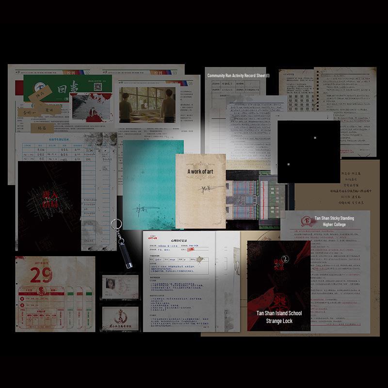 K's Game: Weird Tales 2 - Tan Shan High School Ghost Stories Solo Micro-Horror Deduction Puzzle