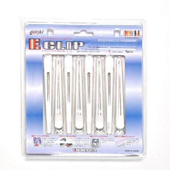 

Goriki Kogyo E Clip L size White 8 pieces (Antibacterial) білий