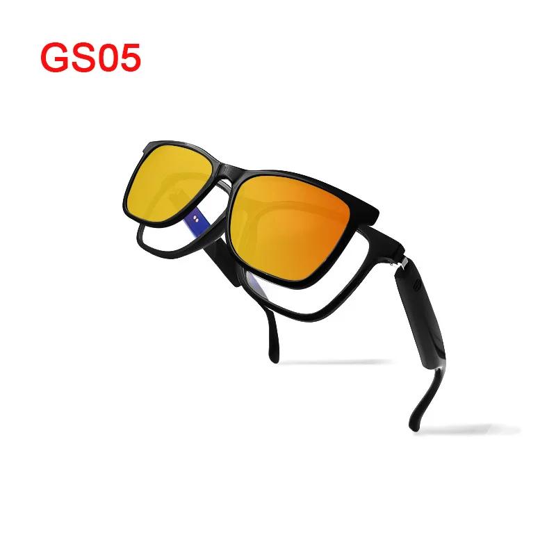 

Умные солнцезащитные очки Bluetooth с магнитной оправой 2 в 1, аудио, музыка, звонки, защита от синего света, поляризованные линзы UV400, женские и мужские умные очки оранжевый