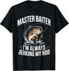 Funny Vintage Fishing Master T-Shirt - Great Gift for Fishermen