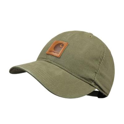 CARHARTT US Carhartt Hat Odessa Canvas Ball Cap Army Green 100289-301