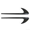 2Pcs ABS Car Side Sticker Vent Fender Trim Emblem Blade  Trim For Mercedes Benz AMG V8 C200 C300 E300 E400 W213 C-Class W205