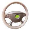 For Mercedes Benz W164 M-Class ML350 ML500 X164 GL-Class GL4 Hand-stitch Non-slip Black  Leather Car Steering Wheel Cover