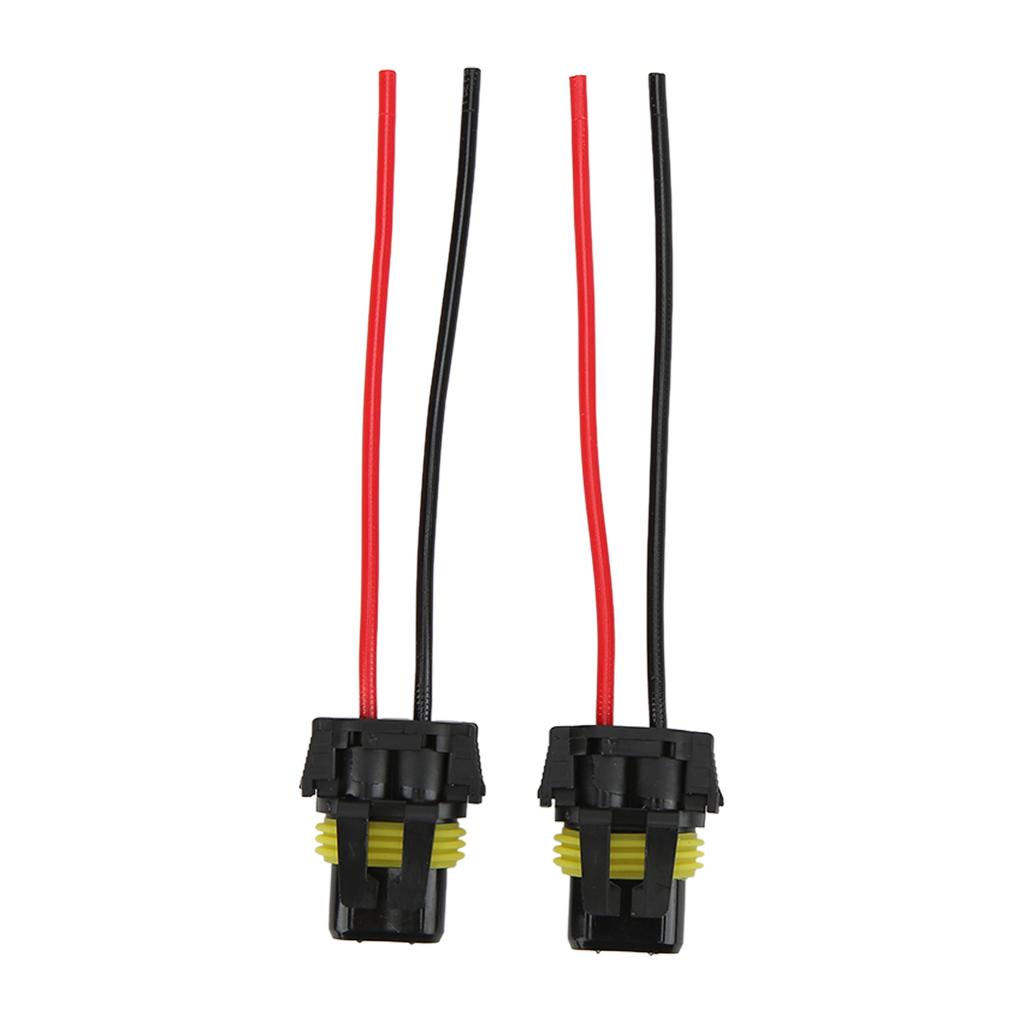 2 Stück Scheinwerferstecker DIY-Installation Kompakt Leicht Praktisch Stabil Zuverlässig