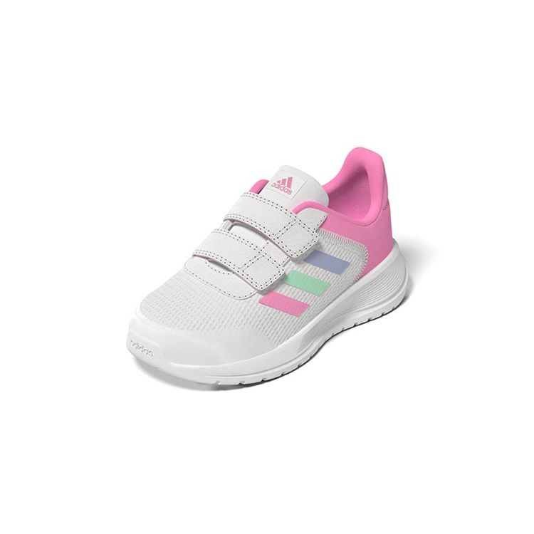 adidas Tensaur Run I White Beam Rosa Baby Sneakers Wolke-Weiß Blau-Dämmerung HP6154