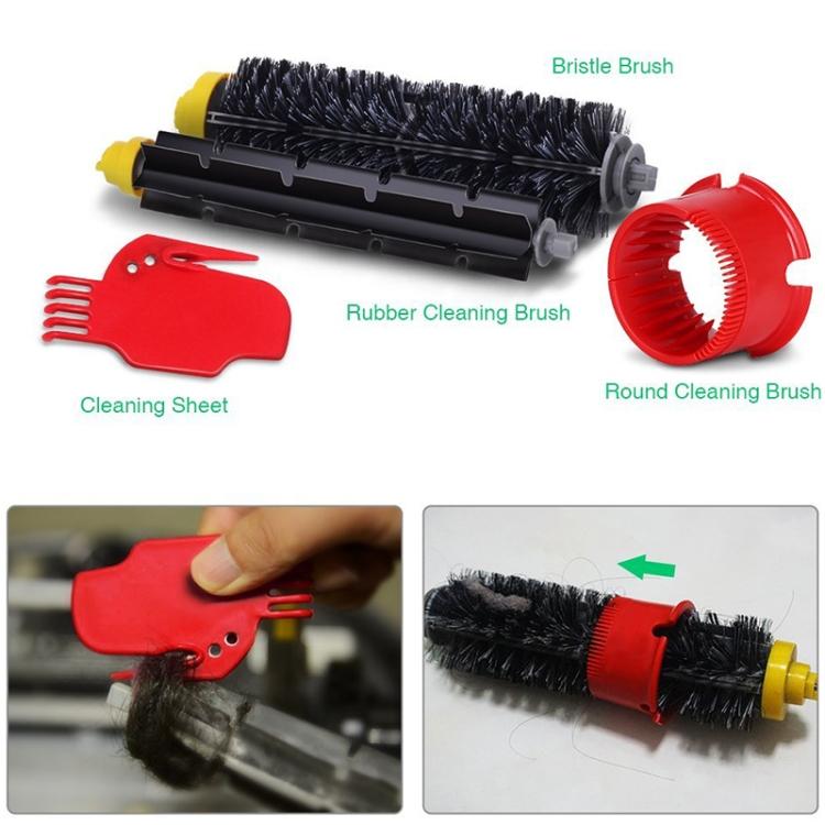Sweeping Robot Accessories Roller Brush Side Brush Haipa Filter Accessories Set for 760/770/780/790