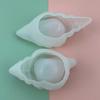 Mini Búzio Bandeja de Armazenamento de Concreto Moldes de Silicone Concha Castiçal Gesso Bandeja de Exibição de Joias Prato Resina Epóxi Molde