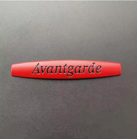 3D Metal Logo Avantgarde Emblem Car Fender Badge For Mercedes Benz W205 W211 W212 W203 W204 Avantgarde Sticker Accessories