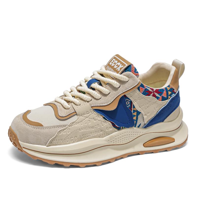 Men's Shoes  Spring New Casual Versatile Comfortable Fashion Trend Niche Non-slip Wear-Resistant Retro Sneakers