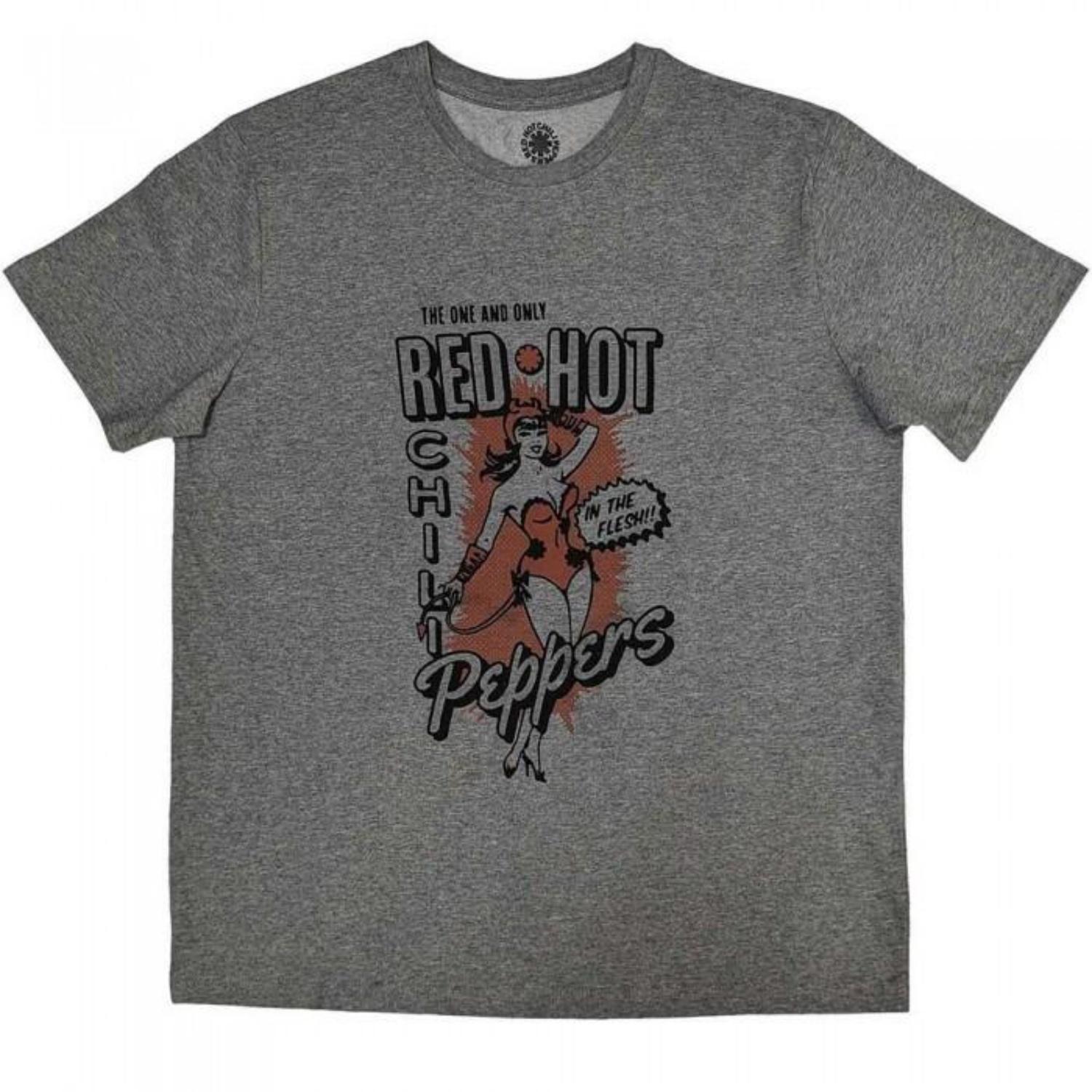 Red Hot Chilli Peppers Унисекс Взрослый Вживую Хлопковая Футболка S чёрный