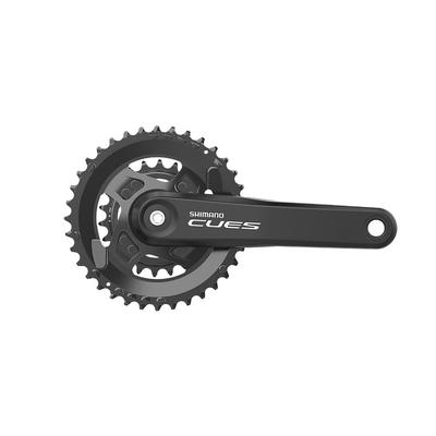 SHIMANO CUES Kettenblattgarnitur ohne Kettenschutz Kurbel EFCU40102EX62 FC-U4010-2 Länge/175mm 36/22Z 9/10/11F