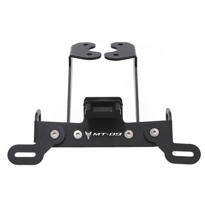 Suporte da placa de licença traseira da motocicleta suporte cauda arrumado fender eliminador para yamaha MT-09 mt 09 mt09