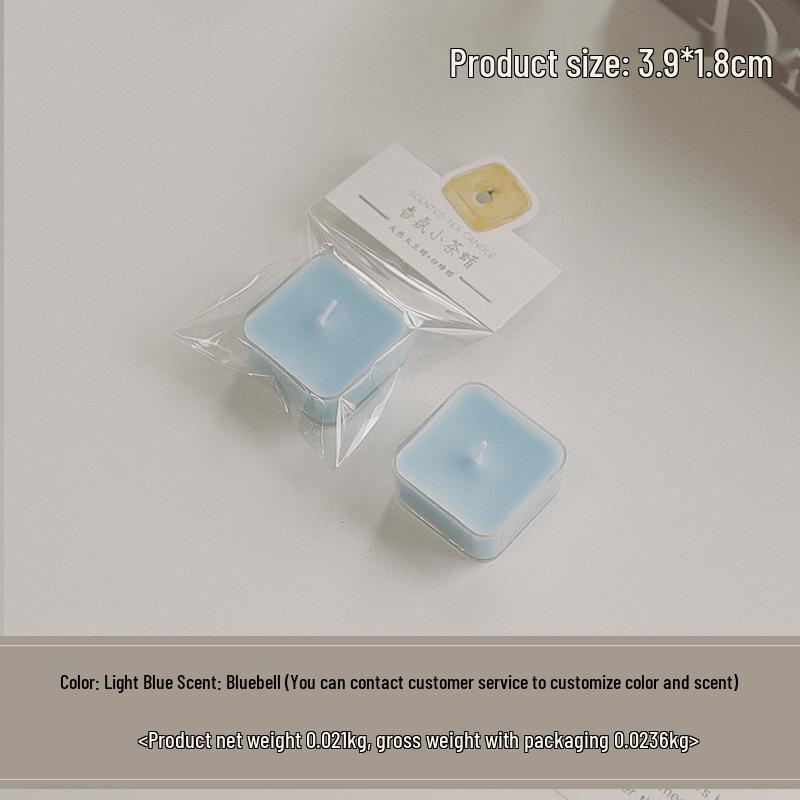 Colorful Heart-Shaped Scented Tealight Candles for Aromatherapy and Celebrations
