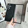 Retro Automatic Spring Hinge Magnetic Glass Protective Film Case For Samsung Fold 7 Fold Galaxy Z Fold 6 5 4 3 Protection Cover