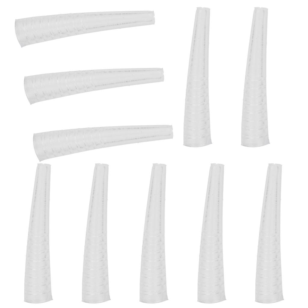 10pcs Tweezers Protective Covers AntiDust NonSlip Eyelashes Grafting Tweezer Tip Cover